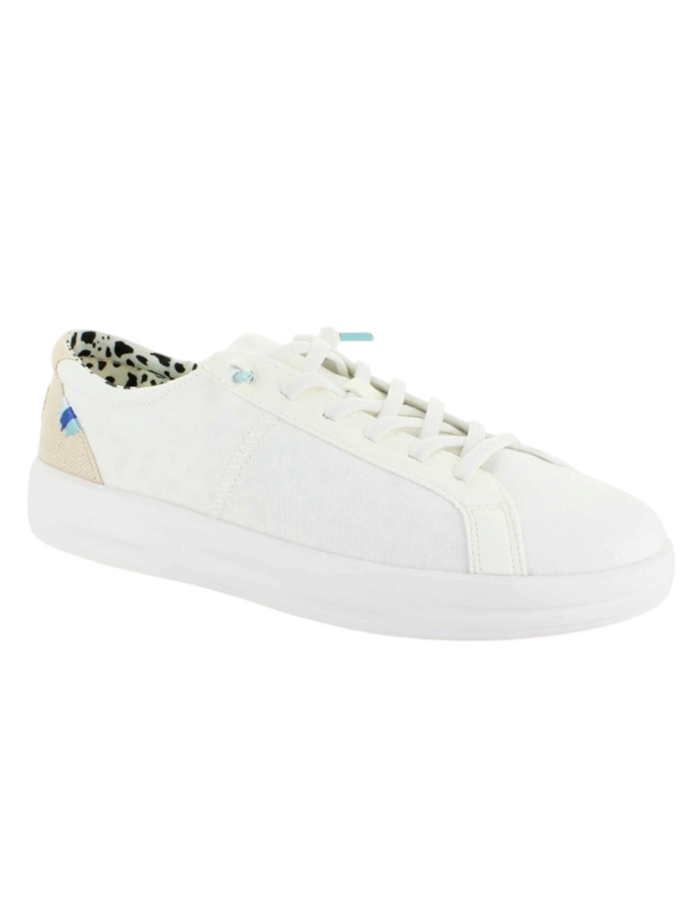Hey Dude Karina Classic White Lace Up Sneaker